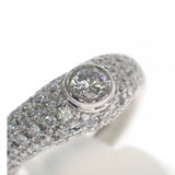 【中古】 デザインジュエリー リング Pt900プラチナ ダイヤモンド ダイヤモンド レディース【Aランク】