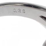 【中古】 デザイン ジュエリー フラワー モチーフ リング K18ホワイトゴールド ダイヤモンド ダイヤモンド レディース【Aランク】