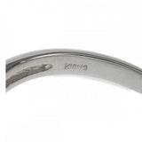 【中古】 デザイン ジュエリー ハートパヴェ リング K18ホワイトゴールド ダイヤモンド レディース【Aランク】