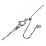 【中古】 クロス デザイン ジュエリー ネックレス K18ホワイトゴールド ダイヤモンド レディース【Aランク】