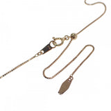 【中古】 クロス デザイン ジュエリー ネックレス K18ピンクゴールド ダイヤモンド レディース【Aランク】