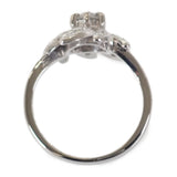 デザインジュエリー 16号 リング Pt900プラチナ ダイヤモンド レディース【中古】【Aランク】