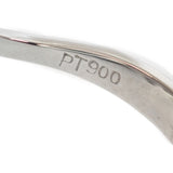 デザインジュエリー 16号 リング Pt900プラチナ ダイヤモンド レディース【中古】【Aランク】