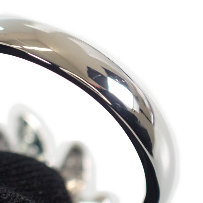 デザインジュエリー 16号 リング Pt900プラチナ ダイヤモンド レディース【中古】【Aランク】