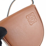 ロエベ LOEWE ヒールポーチ ミニ 109.54.T15 ポーチ カーフ タン レディース【中古】【SAランク】