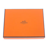 エルメス HERMES ベアンコンパクト 二つ折り財布 ヴォーエプソン グリーン シルバー金具 レディース メンズ【中古】【Aランク】