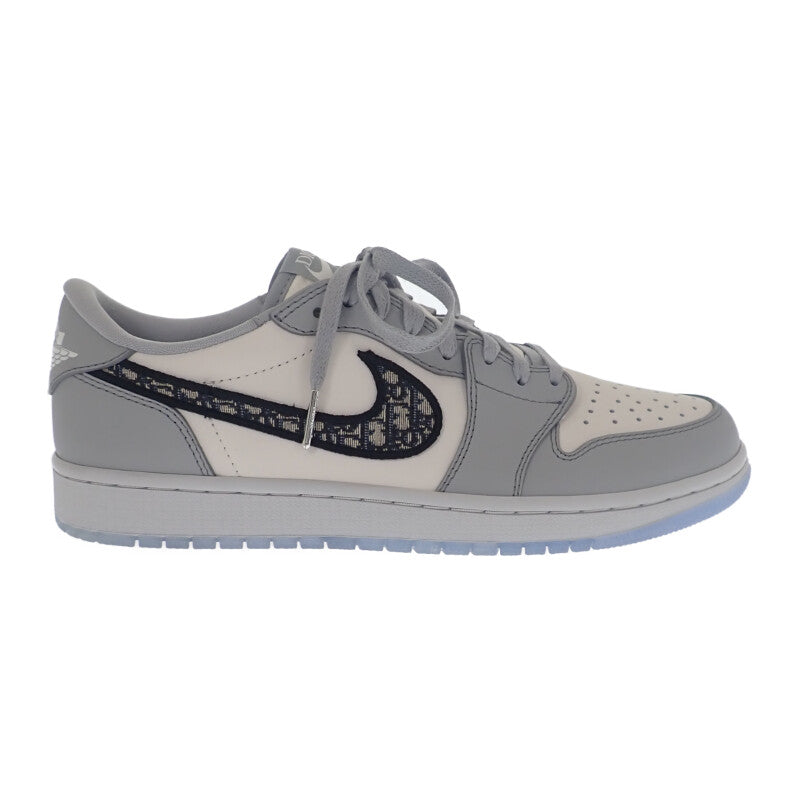 ディオール Dior Dior ディオール ナイキ NIKE 1 LOW OG エアジョーダン ワン ロー 世界8500足 限定 CN8608-002 スニーカー ブラック グレー ホワイト 27.0cm メンズ【中古】【Sランク】