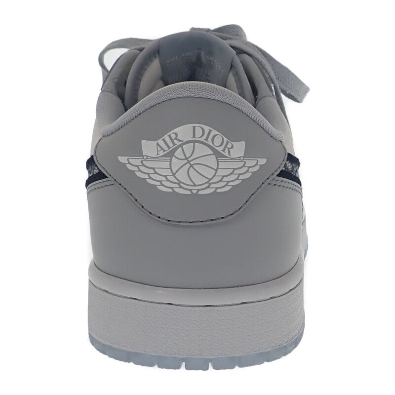 ディオール Dior Dior ディオール ナイキ NIKE 1 LOW OG エアジョーダン ワン ロー 世界8500足 限定 CN8608-002 スニーカー ブラック グレー ホワイト 27.0cm メンズ【中古】【Sランク】