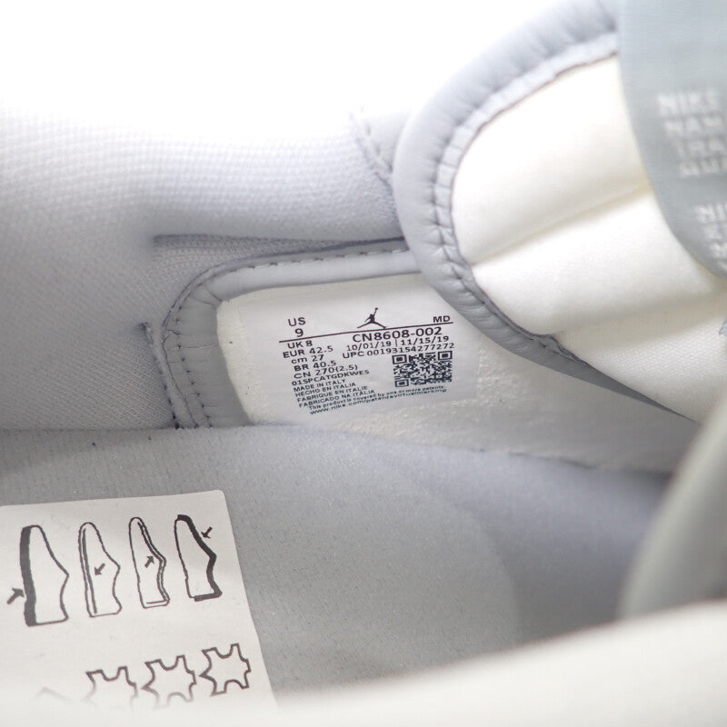 ディオール Dior Dior ディオール ナイキ NIKE 1 LOW OG エアジョーダン ワン ロー 世界8500足 限定 CN8608-002 スニーカー ブラック グレー ホワイト 27.0cm メンズ【中古】【Sランク】