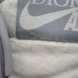 ディオール Dior Dior ディオール ナイキ NIKE 1 LOW OG エアジョーダン ワン ロー 世界8500足 限定 CN8608-002 スニーカー ブラック グレー ホワイト 27.0cm メンズ【中古】【Sランク】