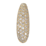 【中古】 K18 デザインジュエリー パヴェ ペンダントトップ K18イエローゴールド ダイヤモンド レディース【Aランク】