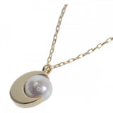 アーカー AHKAH クレセントパール AK1554010100 ネックレス K18イエローゴールド アコヤパール レディース【中古】【Aランク】