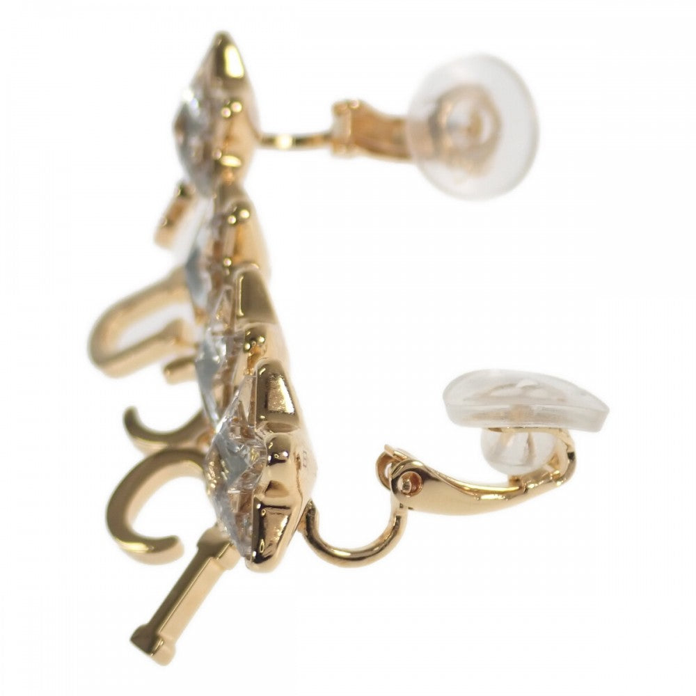 グッチ GUCCI スクリプトロゴシングル 680267_J1D50_8031 イヤリング GP ゴールド レディース【中古】【Aランク】