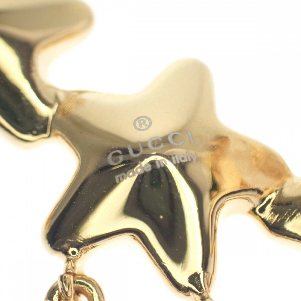 グッチ GUCCI スクリプトロゴシングル 680267_J1D50_8031 イヤリング GP ゴールド レディース【中古】【Aランク】