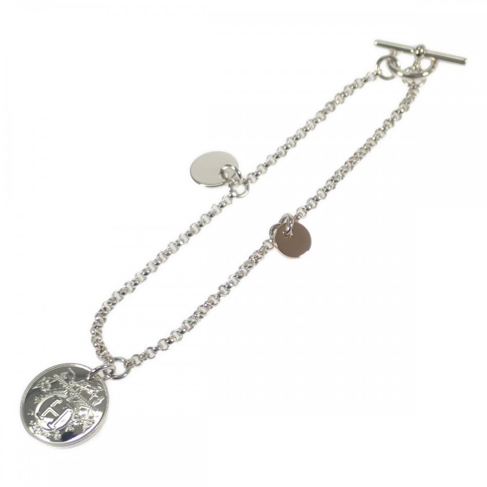 エルメス HERMES エクスリブリス ブレスPM H120440B_00SH ブレスレット K18ピンクゴールド Ag1000 ゴールド SH レディース【中古】【Aランク】
