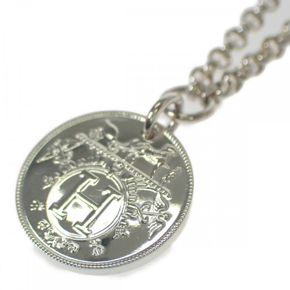 愛馬仕 HERMES Ex-Libris 手鍊PM H120440B_00SH 手環 K18玫瑰金 Ag1000 金色 SH 女款【中古】【A級品】