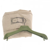 グッチ GUCCI チェックシャツ ロッキングホース 44 672701 ZAIB8 3768 長袖Tシャツ ウール グリーン メンズ【中古】【Aランク】