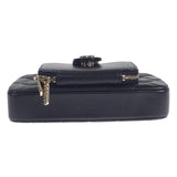 シャネル CHANEL スマートフォン ホルダー スマホ AP2916_B05052_94305 ショルダーバッグ キャビアスキン ブラック ゴールド金具 レディース【中古】【Sランク】