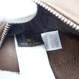 ルイヴィトン LOUIS VUITTON ムートンライダース 50 ライダースジャケット ムートン コットン ブラウン メンズ【中古】【ABランク】