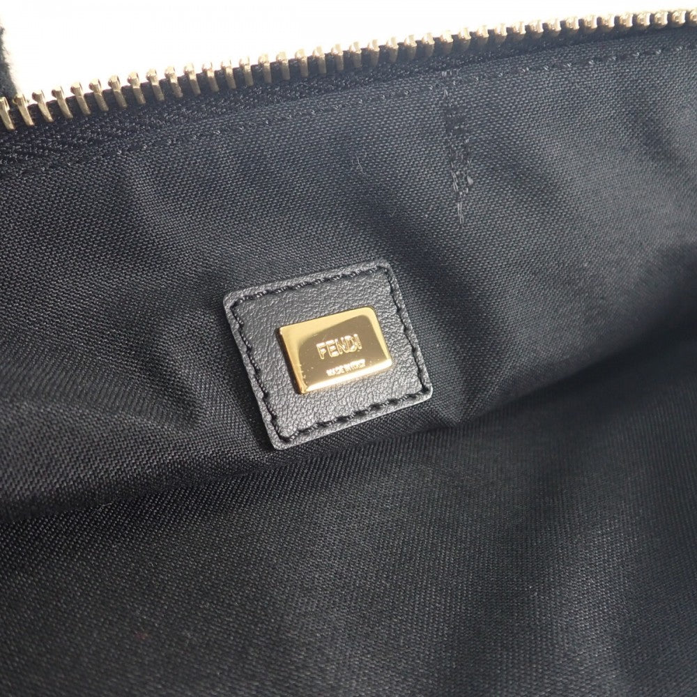 フェンディ FENDI フラットポーチ ラージ 8N0178 AEHR クラッチバッグ クラッチバッグ カーフ ピンク メンズ レディース【中古】【ABランク】