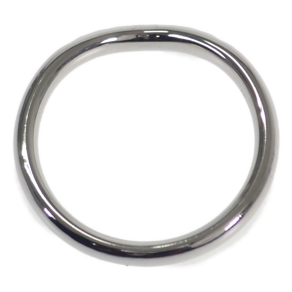 ティファニー TIFFANY&Co. カーブドバンド 8号 リング Pt950プラチナ ダイヤモンド レディース【中古】【Aランク】