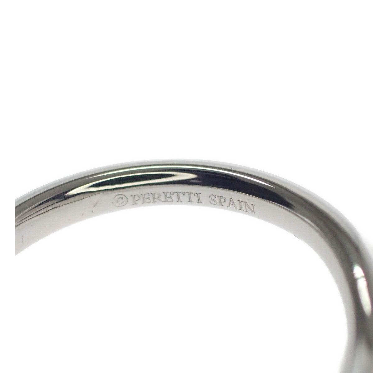 ティファニー TIFFANY&Co. カーブドバンド 8号 リング Pt950プラチナ ダイヤモンド レディース【中古】【Aランク】