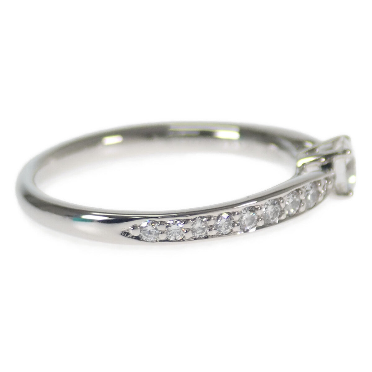 ティファニー TIFFANY&Co. ハーモニー 10号 リング Pt950プラチナ ダイヤモンド レディース【中古】【Aランク】