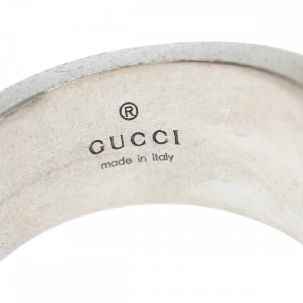 グッチ GUCCI インターロッキングG 9.5号 645572_J8410_8136 リング シルバー925 ターコイズエナメル レディース【中古】【ABランク】