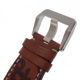 ベル&ロス Bell&Ross ゴールデンヘリテージ BR03-92GOLDENHERI-CA 腕時計 ステンレススチール レザー 自動巻き ブラック文字盤 メンズ【中古】【Aランク】