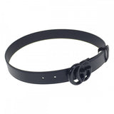 グッチ GUCCI GGマーモント スリム 414516_18YXV_1000 ベルト レザー ブラック サイズ75 メンズ【中古】【Sランク】