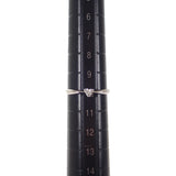 K18WG デザインジュエリー ハートシェイプ リング K18ホワイトゴールド 10号 ダイヤモンド レディース【中古】【Aランク】