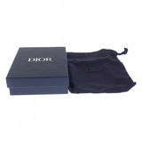 ディオール Dior コインケース付きウォレット 2ESBC027VPD_H03E 二つ折り財布 カーフ ブラック メンズ【中古】【SAランク】