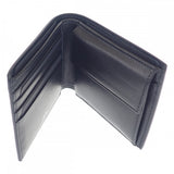 ディオール Dior コインケース付きウォレット 2ESBC027VPD_H03E 二つ折り財布 カーフ ブラック メンズ【中古】【SAランク】