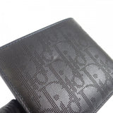 ディオール Dior コインケース付きウォレット 2ESBC027VPD_H03E 二つ折り財布 カーフ ブラック メンズ【中古】【SAランク】