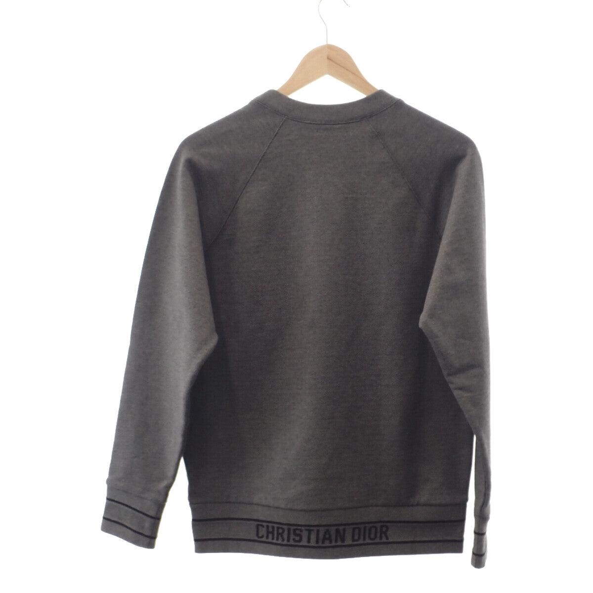 ディオール Dior アムールグラフィティトレーナー 34 053S01A4601 スウェット コットン グレー メンズ レディース【中古】【Aランク】