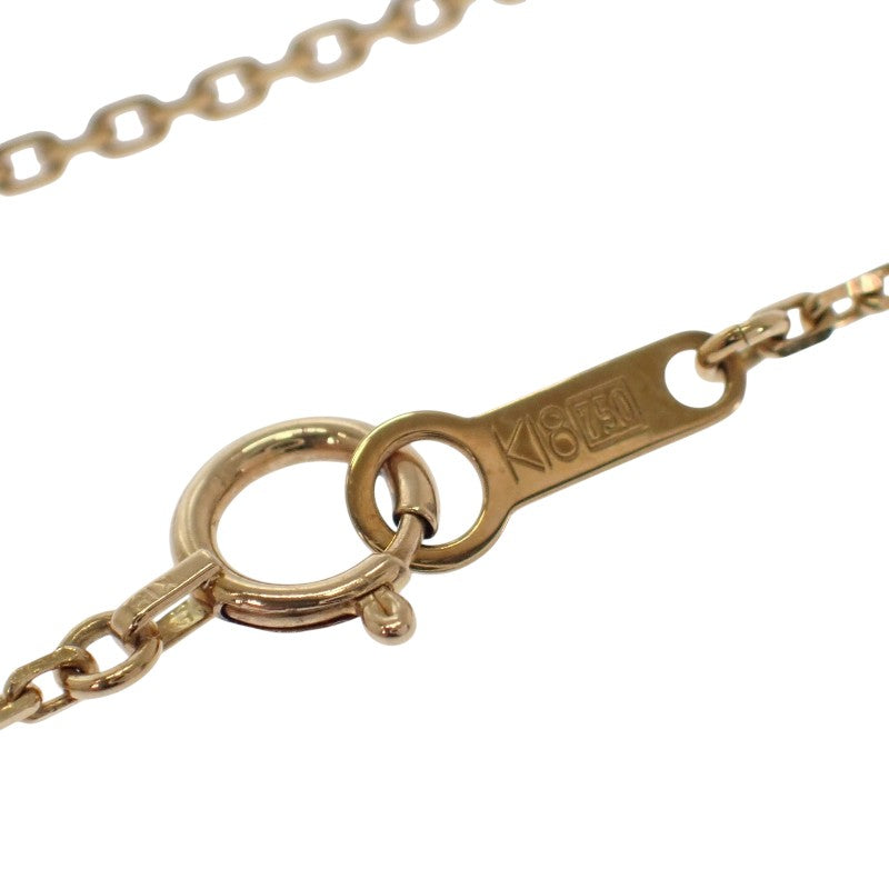 デザイン ジュエリー クッション モディファイド ネックレス K18イエローゴールド レディース【中古】【Aランク】