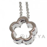 【中古】 デザイン ジュエリー ネックレス K18ホワイトゴールド ダイヤモンド レディース【Aランク】