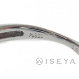 【中古】 デザインジュエリー リング Pt900プラチナ ダイヤモンド ダイヤモンド レディース【Aランク】
