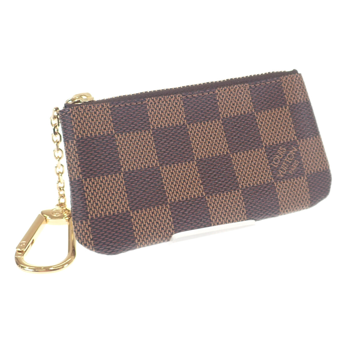 【Aランク】LOUIS VUITTON ルイヴィトン マヒナ ポルト クレ フライトモードポーチ バッグチャーム キーホルダー M00542 ブラウン【ISEYA】