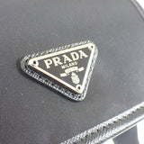 プラダ PRADA フォンケース スマホ 2ZH109 ショルダーバッグ ナイロン サフィアーノ ブラック レディース【中古】【Aランク】
