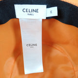 セリーヌ CELINE バケット M 2AUB0930C.38NO ハット ナイロン ブラック メンズ レディース【中古】【ABランク】