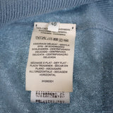 エルメス HERMES Hリフト ニット トップス 40 2H2663D1 半袖Tシャツ カシミヤ Bleu Lichen レディース【中古】【Aランク】