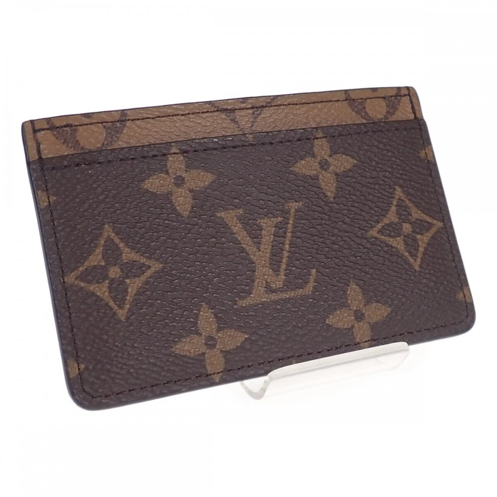 ルイヴィトン LOUIS VUITTON ポルトフォイユ・サーンプル M69161 モノグラム カードケース ブラウン レディース【中古】【Aランク】