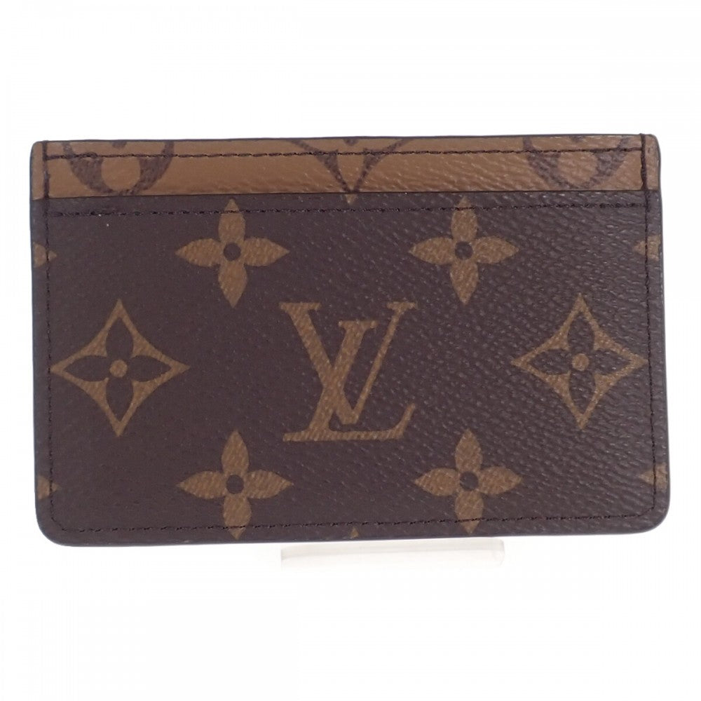 ルイヴィトン LOUIS VUITTON ポルトフォイユ・サーンプル M69161 モノグラム カードケース ブラウン レディース【中古】【Aランク】