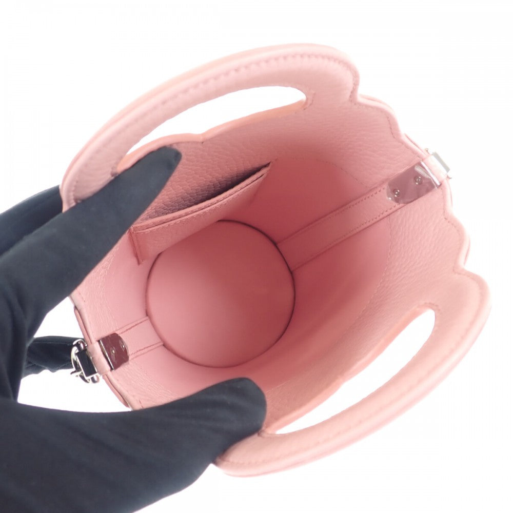 ティファニー TIFFANY&Co. リターントゥティファニー ミニクロスボディバッグ 日本限定 72458478 2WAYバッグ トリヨンレザー ブラッシュピンク シルバー金具 レディース【中古】【Aランク】