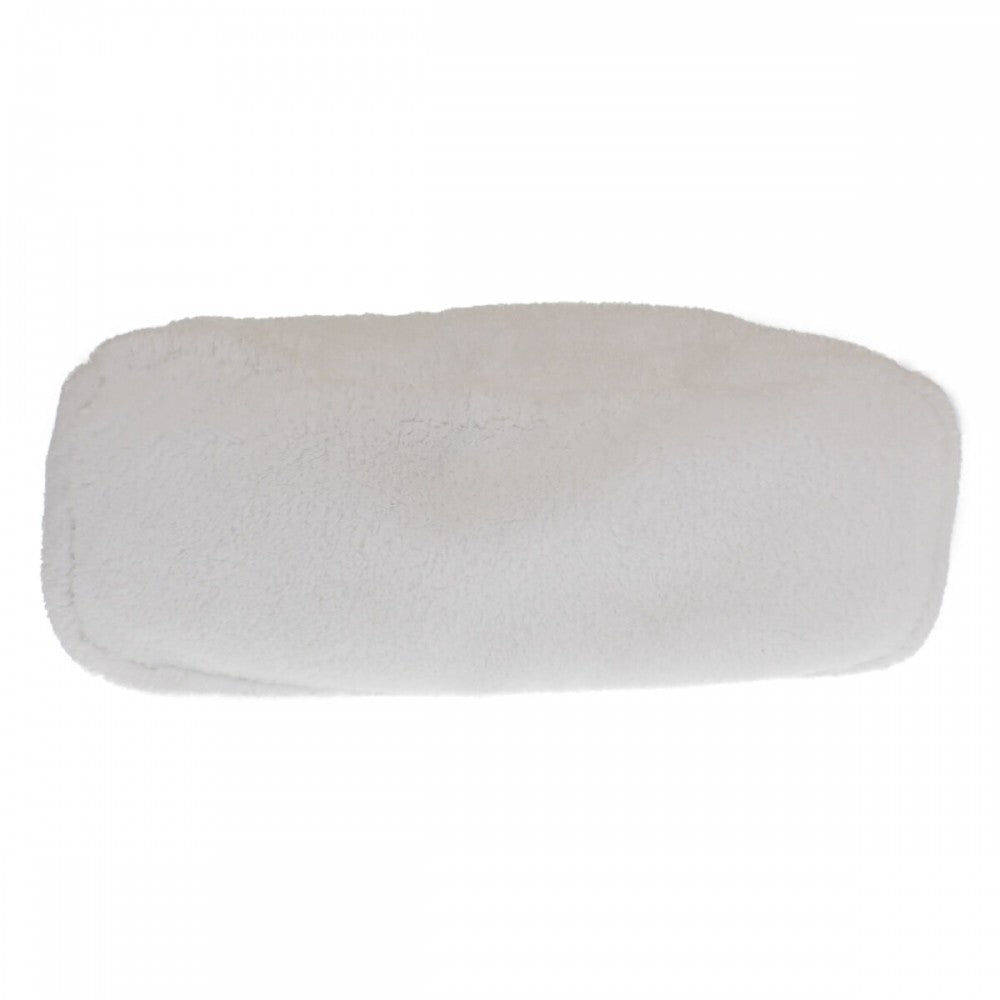 プラダ PRADA テリー 1BG130 トートバッグ パイル ホワイト レディース【中古】【Aランク】