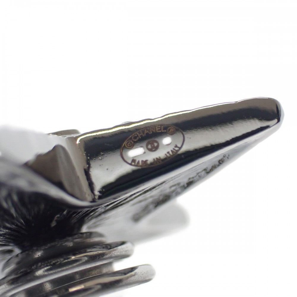 シャネル CHANEL ココマーク スター 2個セット ヘアアクセサリー GP ラインストーン シルバー レディース【中古】【Aランク】