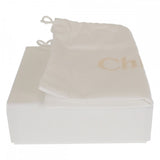 クロエ Chloe woody ナノトート CHC23UP235K3545D 2WAYバッグ ハンドバッグ デニム カーフ ブルー レディース【中古】【Sランク】