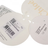 クロエ Chloe woody ナノトート CHC23UP235K3545D 2WAYバッグ ハンドバッグ デニム カーフ ブルー レディース【中古】【Sランク】