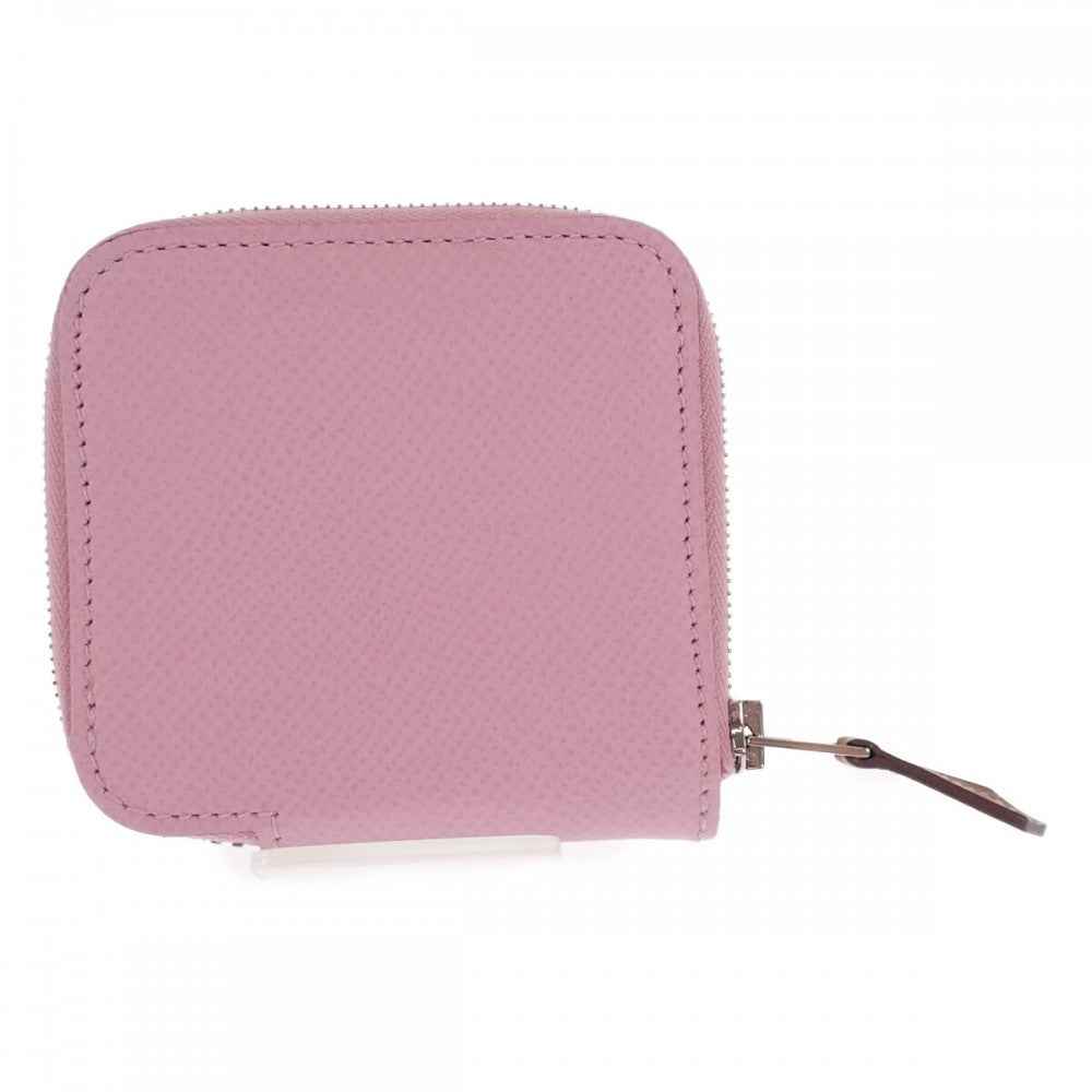 エルメス HERMES アザップコンパクト ミニ コインケース ヴォーエプソン モーヴシルベストル ピンク レディース【中古】【ABランク】